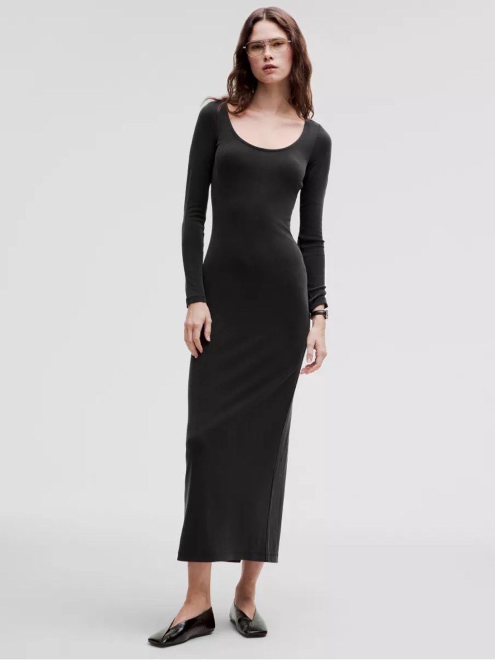 Drapey Softstreme ™ LS Maxi Dress